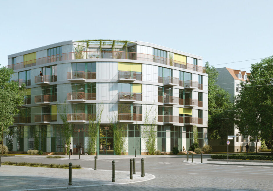 Entwurf der Fassade Oberseestr