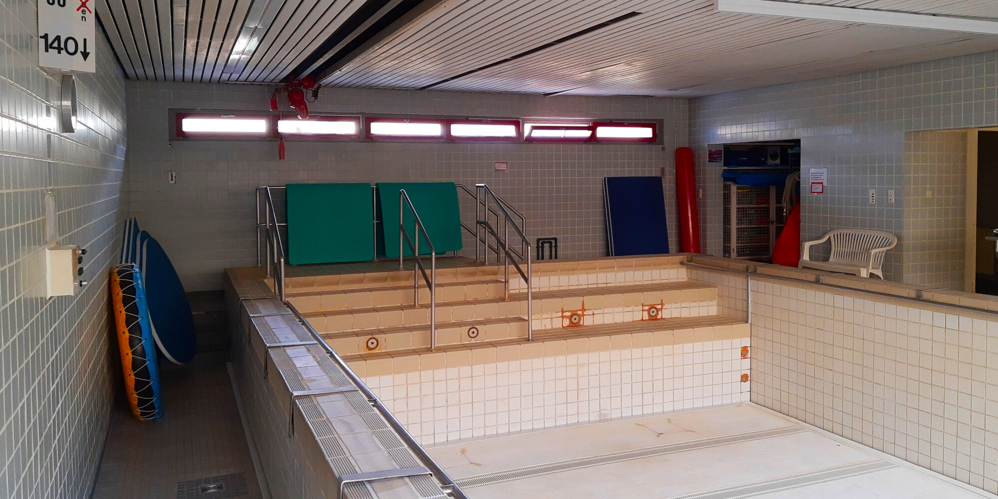 Ansicht Therapiebad vor der Sanierung