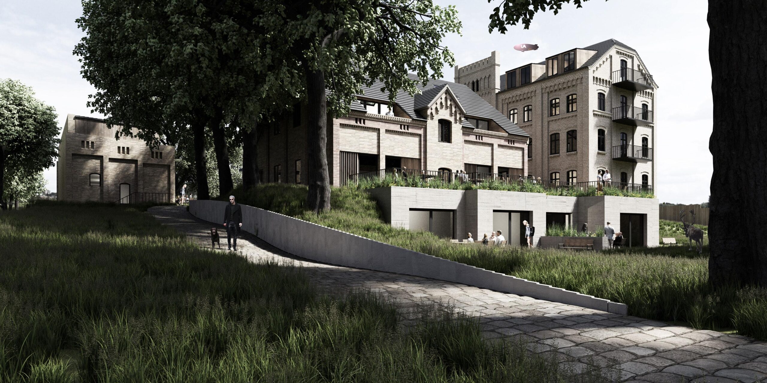 alte Brauerei Templin Rendering Urbansky Architekten